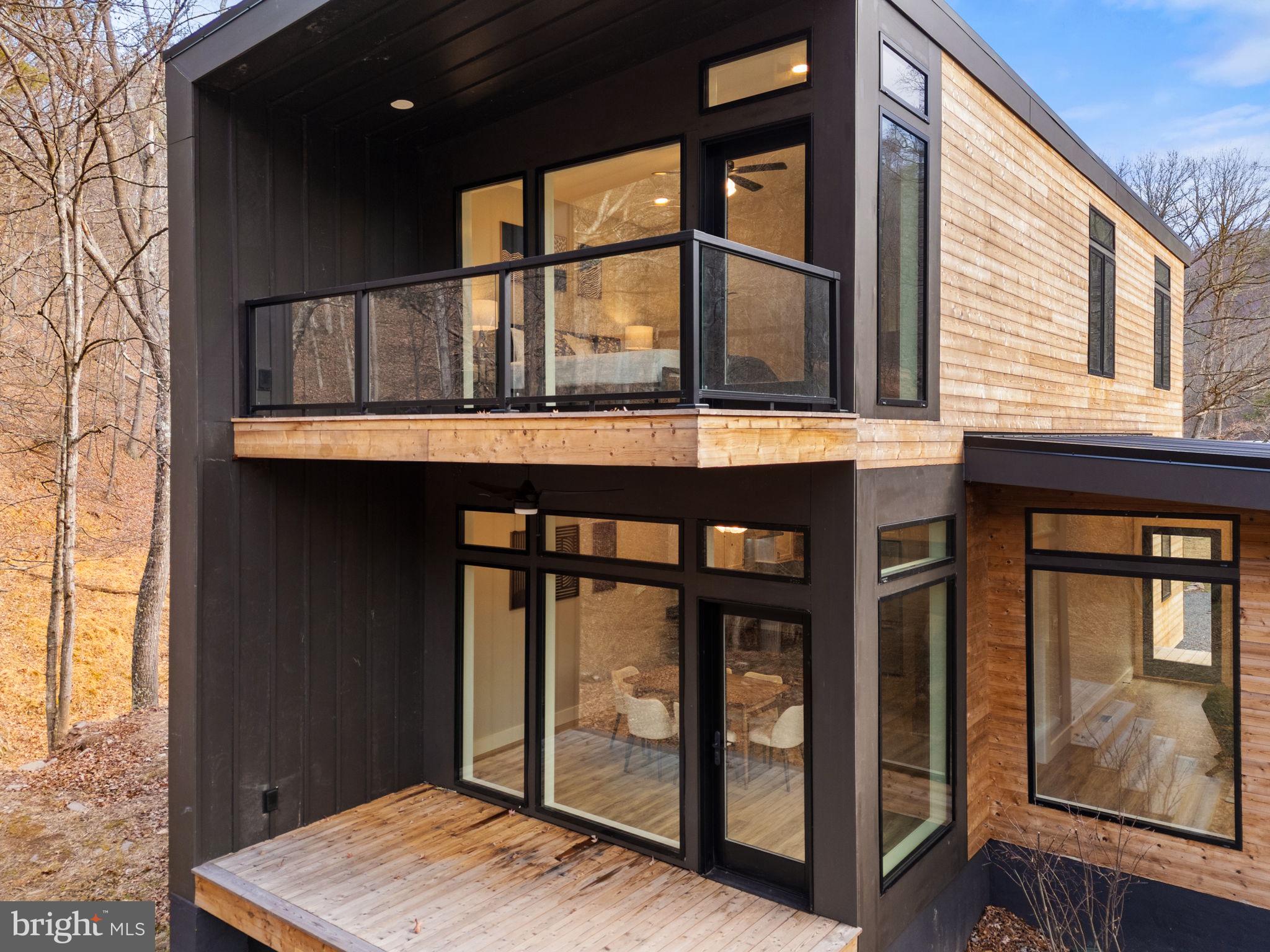 1956 Dove Hollow Road Mathias, WV 26812 - Photo 10 of 113 Covered Rear porches with stream views