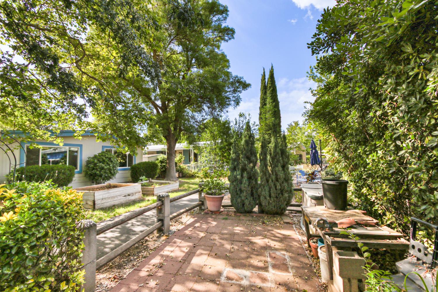 Garden area
