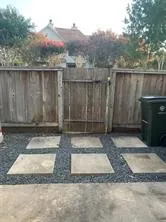 a view of a entrance gate of the house