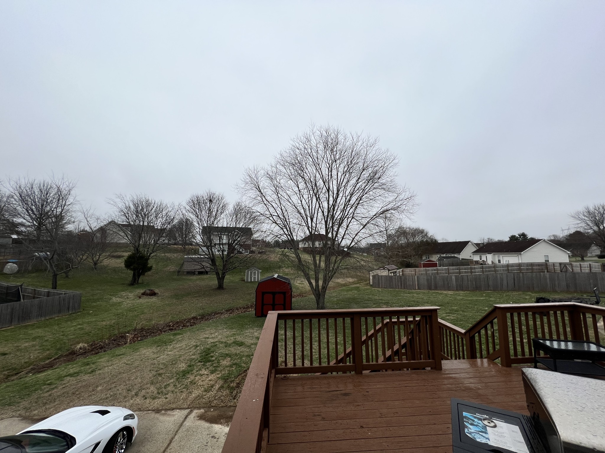 3366 Brownsville Road Clarksville, TN 37043 - Photo 23 of 23 a view of a wooden deck with lake view