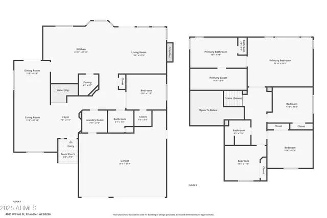 $850,000 | 4601 West Flint Street, Chandler, AZ 85226