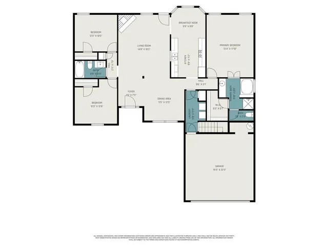 a picture of a floor plan