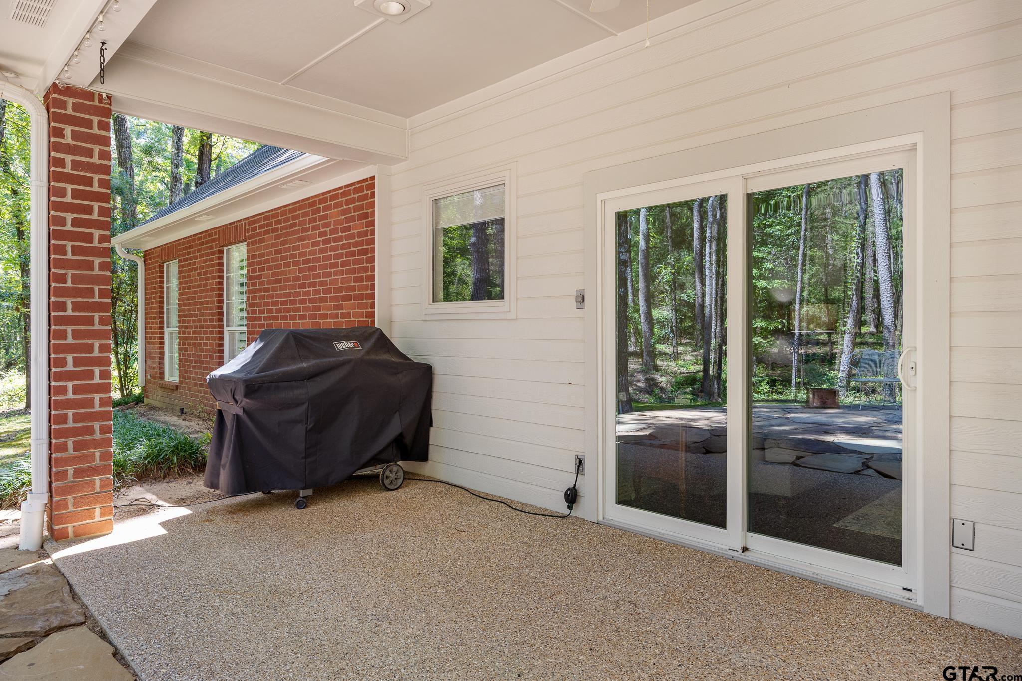 18076 Deer Trail Flint, TX 75762 - Photo 39 of 46 a house view with a garden space