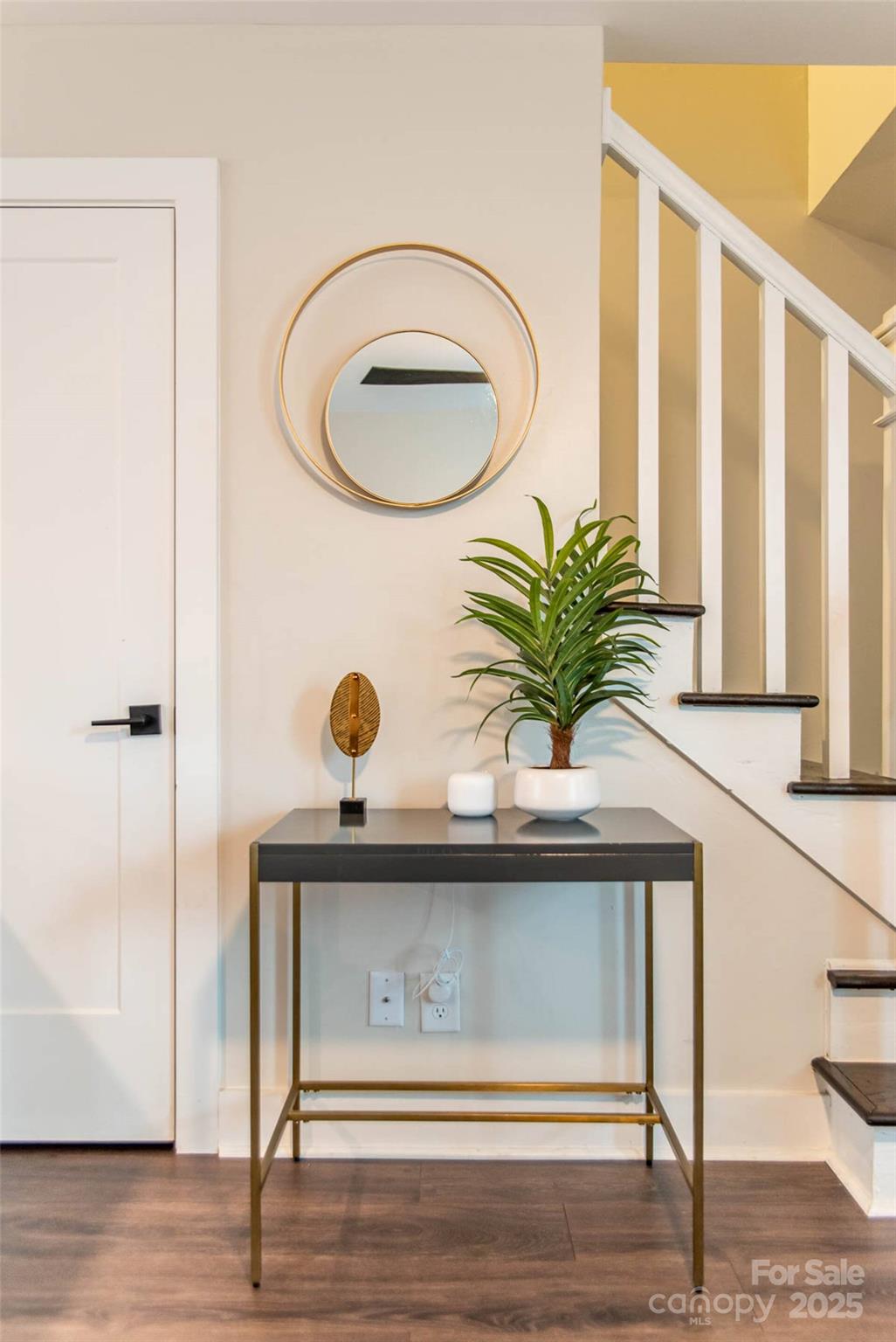 1909 Pegram Street Charlotte, NC 28205 - Photo 45 of 48 a view of entryway with wooden floor