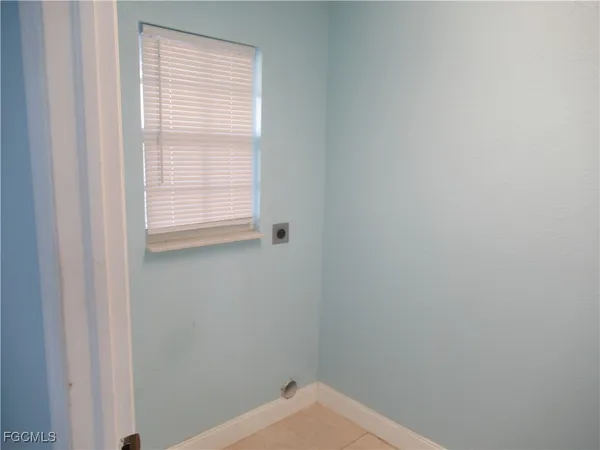 a small space with a window