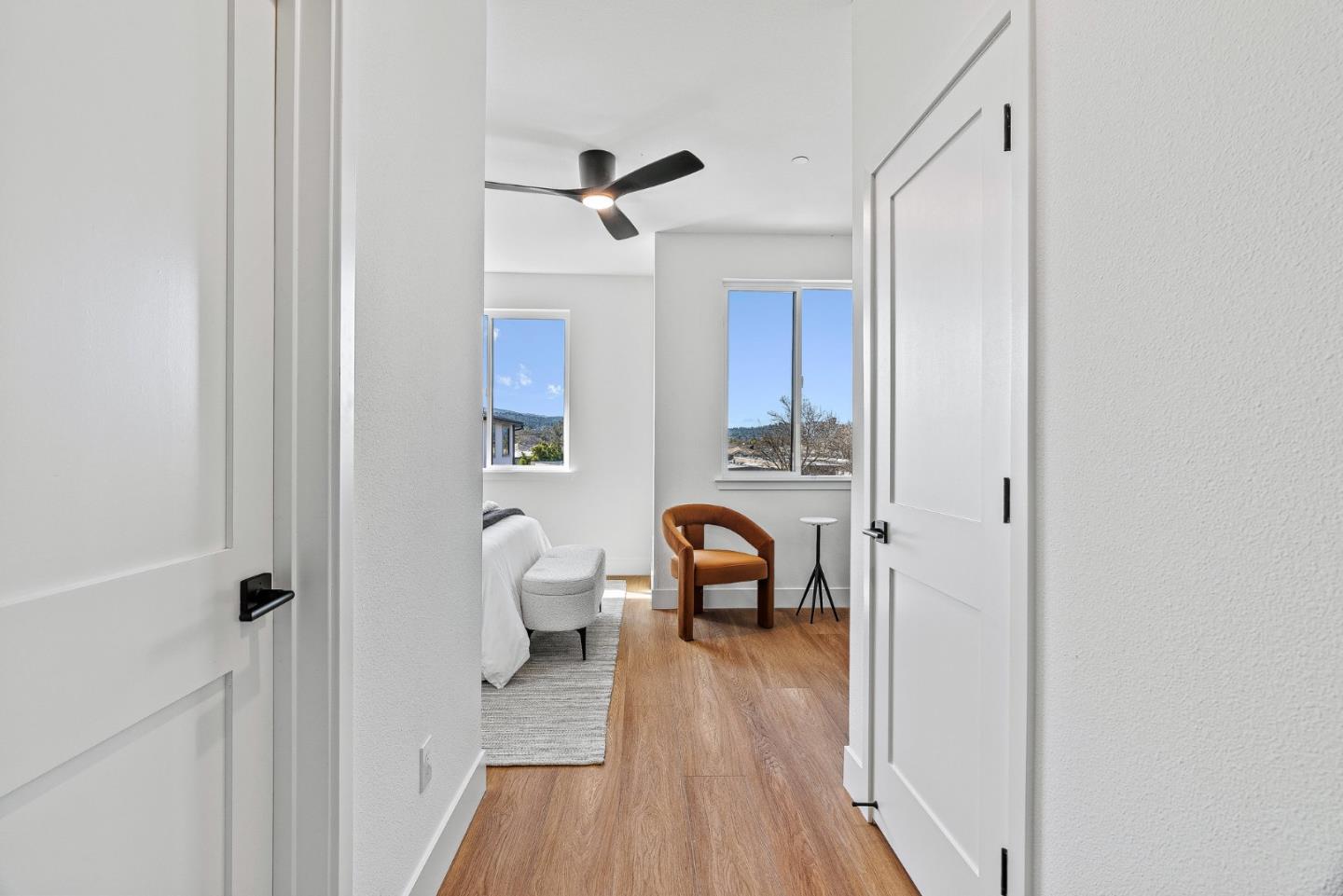 943 Woodside Road Redwood City, CA 94061 - Photo 26 of 30 a view of a bedroom from a hallway