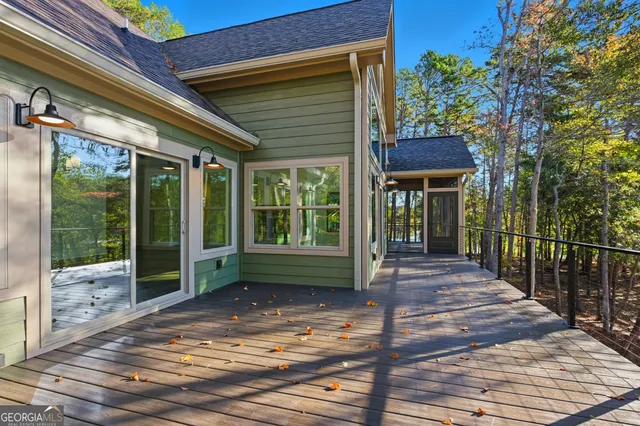 a view of a house with a porch