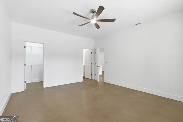 wooden floor in an empty room