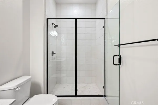 an empty room with an entryway