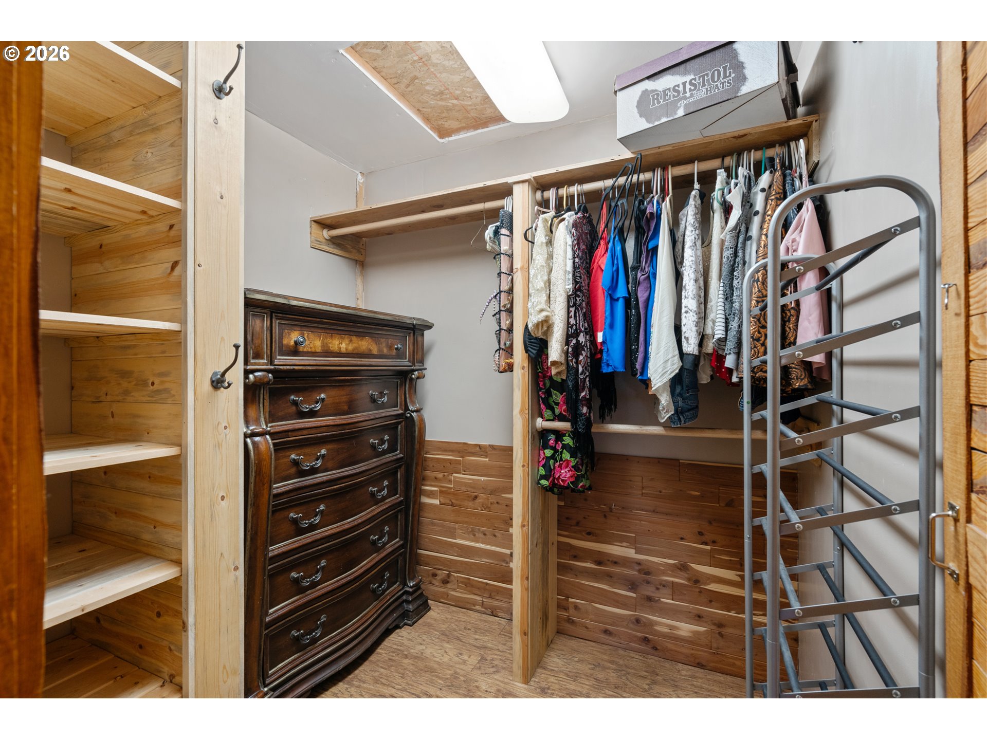 74091 Thornhollow Road Adams, OR 97810 - Photo 24 of 48 a view of walk in closet with clothes and shoes
