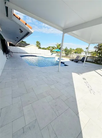 a view of a with swimming pool and lake view