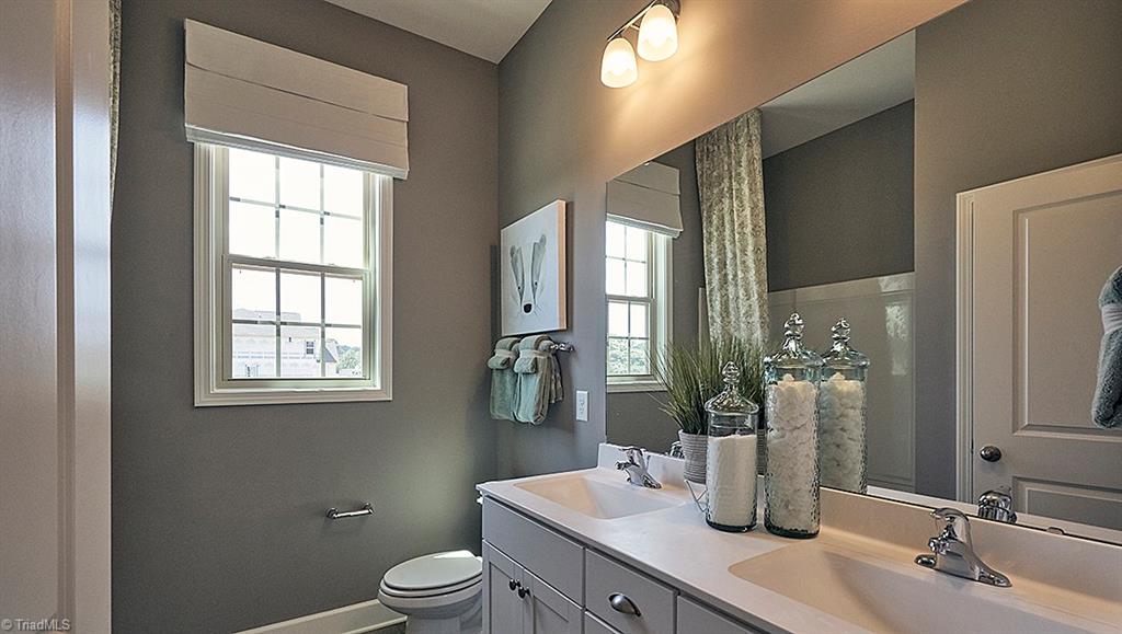 Model Home photo-upstairs bath