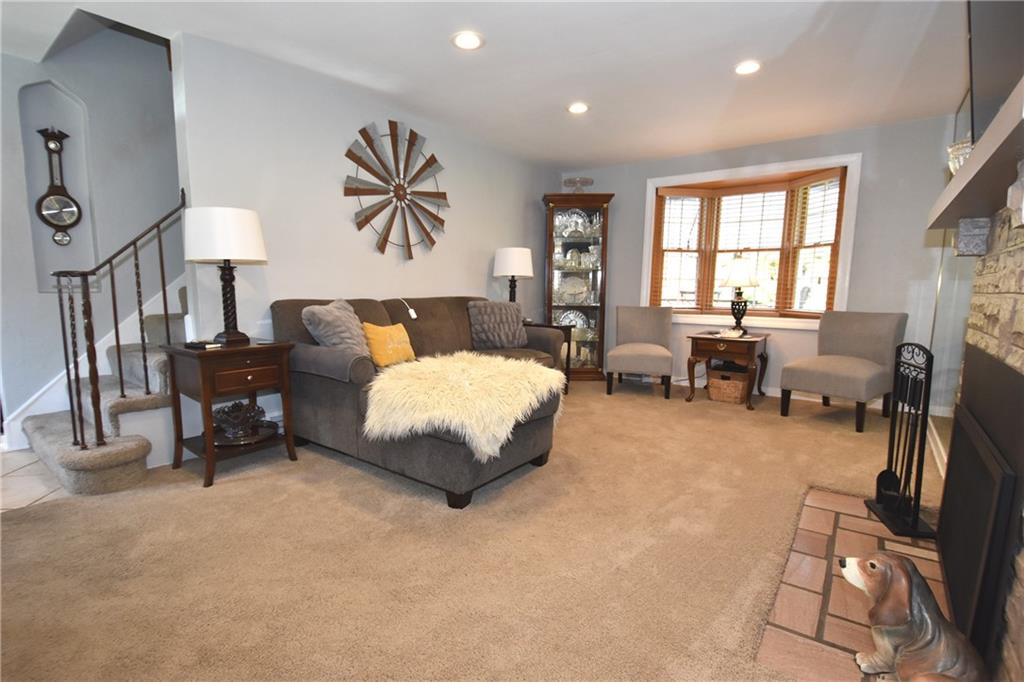 541 Haverhill Road Pittsburgh, PA 15228 - Photo 7 of 28 a bedroom with furniture and a large window