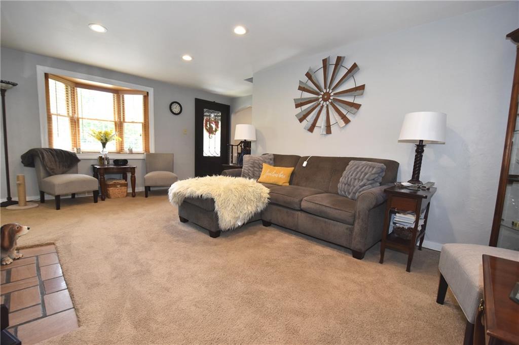 541 Haverhill Road Pittsburgh, PA 15228 - Photo 8 of 28 a living room with furniture and a large window