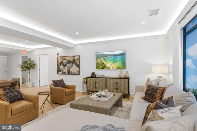 a front view of a building