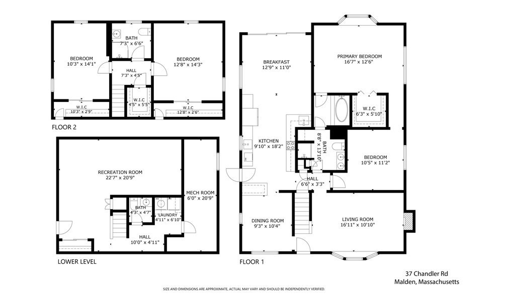 37 Chandler Road Malden, MA 02148 - Photo 36 of 42 Gallery Image 36