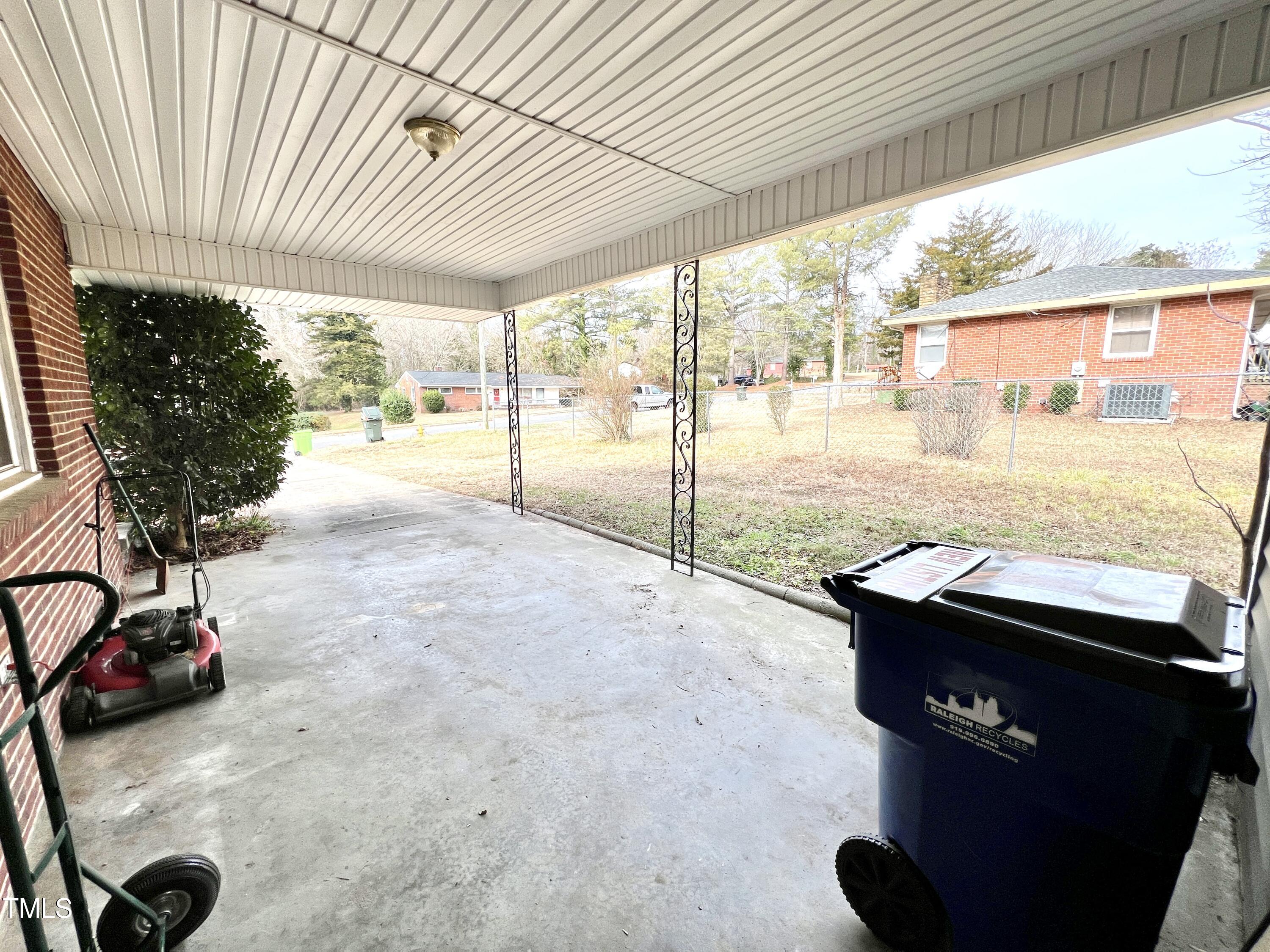 717 St George Road Raleigh, NC 27610 - Photo 20 of 32 a view of a room with gym equipment