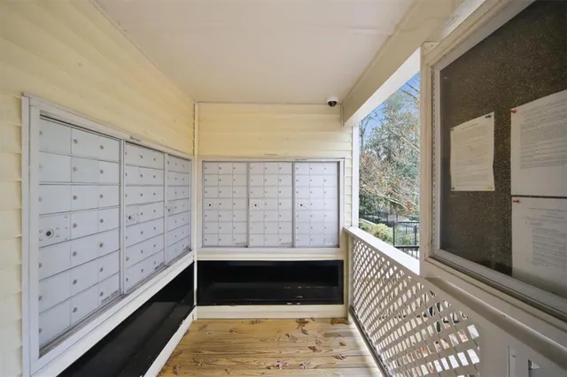 a view of a wrought iron fences