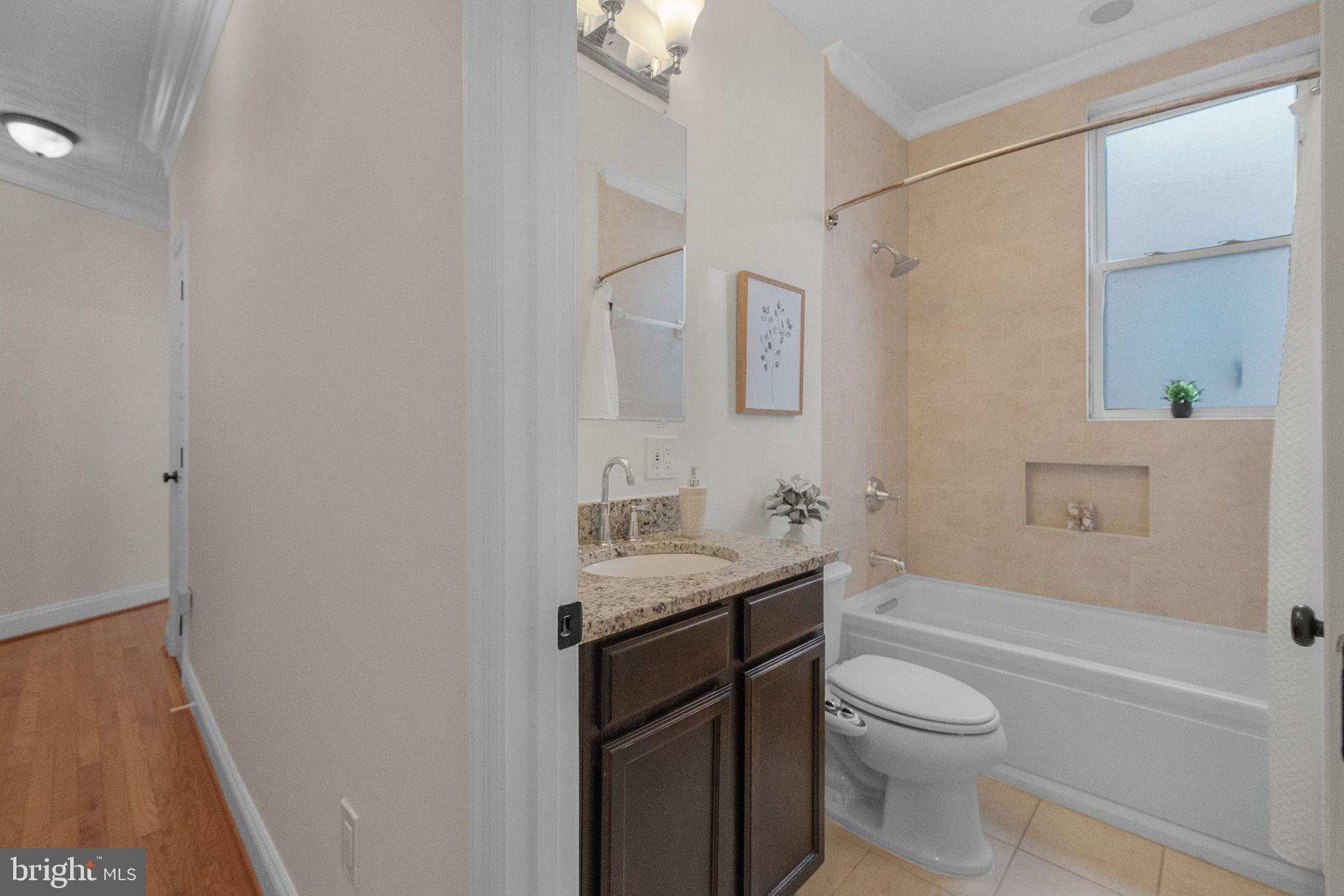 2803 North Capitol Street Northeast Washington, DC 20002 - Photo 23 of 37 Full Bath in Hallway on 2nd Level
