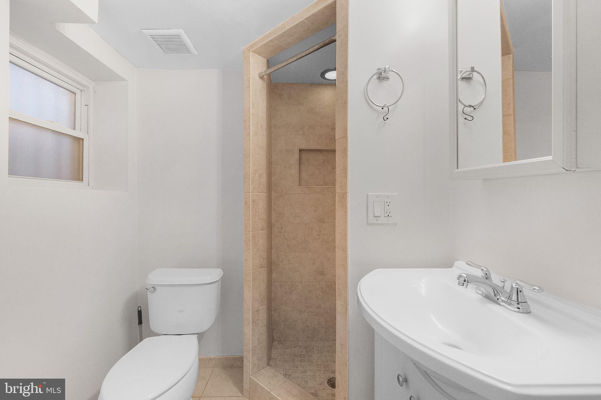 2803 North Capitol Street Northeast Washington, DC 20002 - Photo 34 of 37 Full Bath in Basement w/ Stan Up Shower