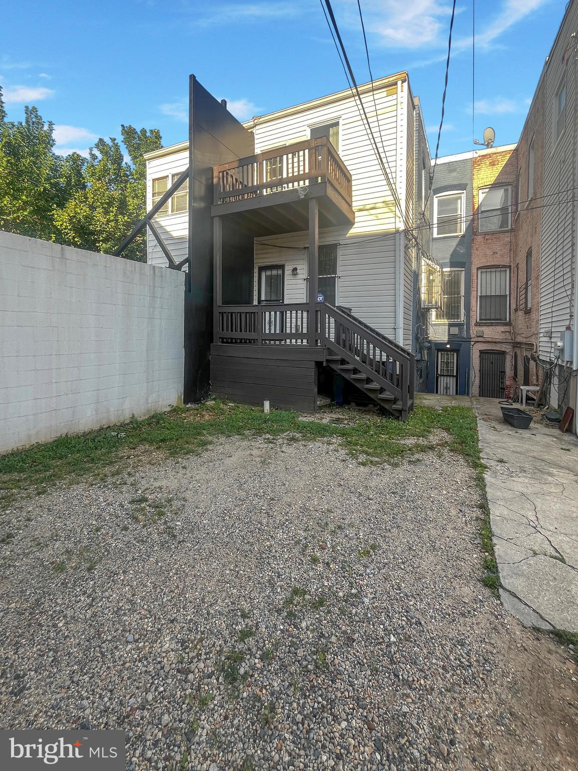 2803 North Capitol Street Northeast Washington, DC 20002 - Photo 36 of 37 Back of Home w/ Parking