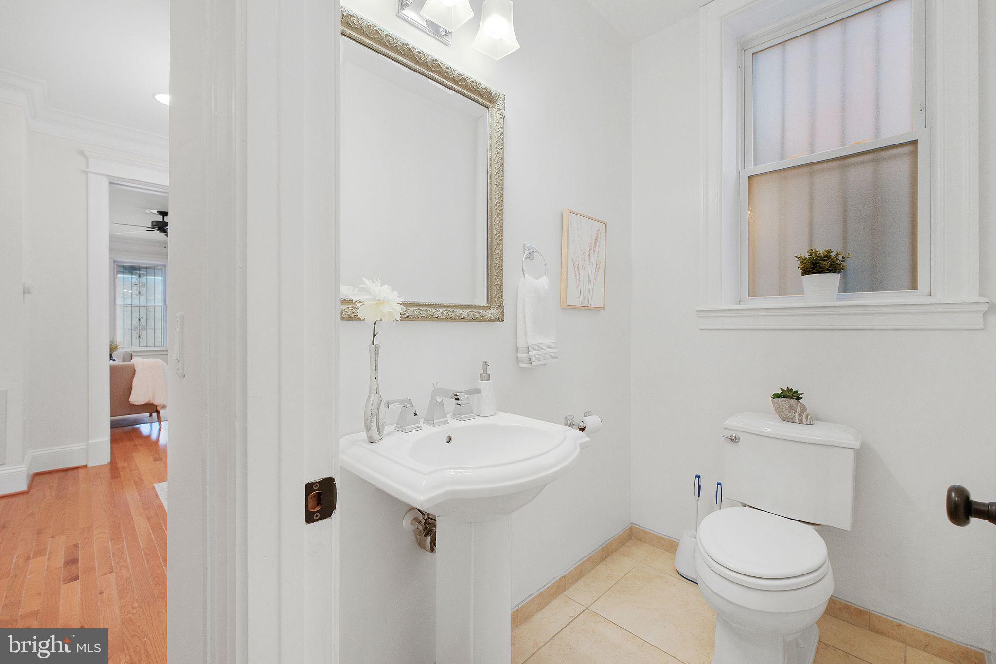 2803 North Capitol Street Northeast Washington, DC 20002 - Photo 8 of 37 Half Bath on Main Level