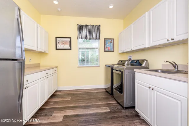 a view of a swimming pool with a porch