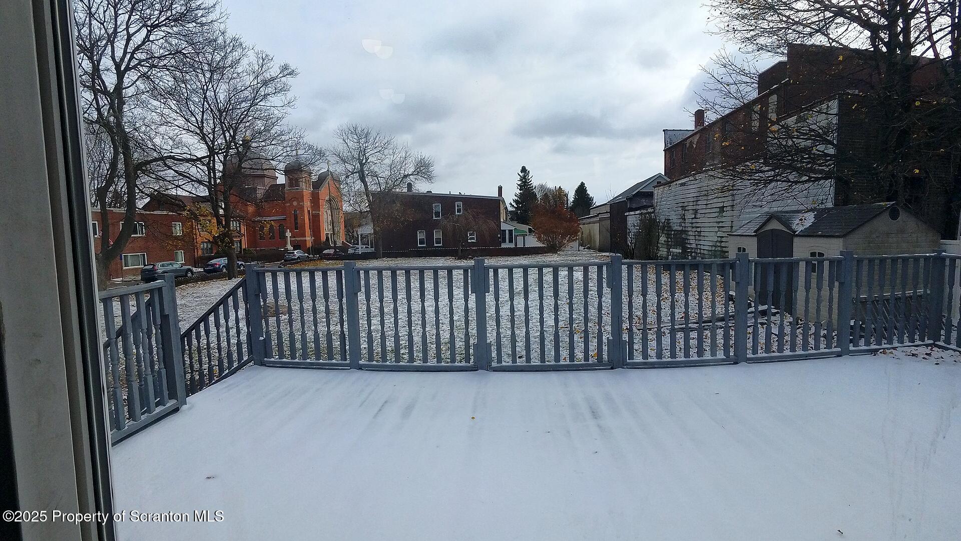 193 South Cedar Street Hazleton, PA 18201 - Photo 4 of 27 a view of a street from a balcony