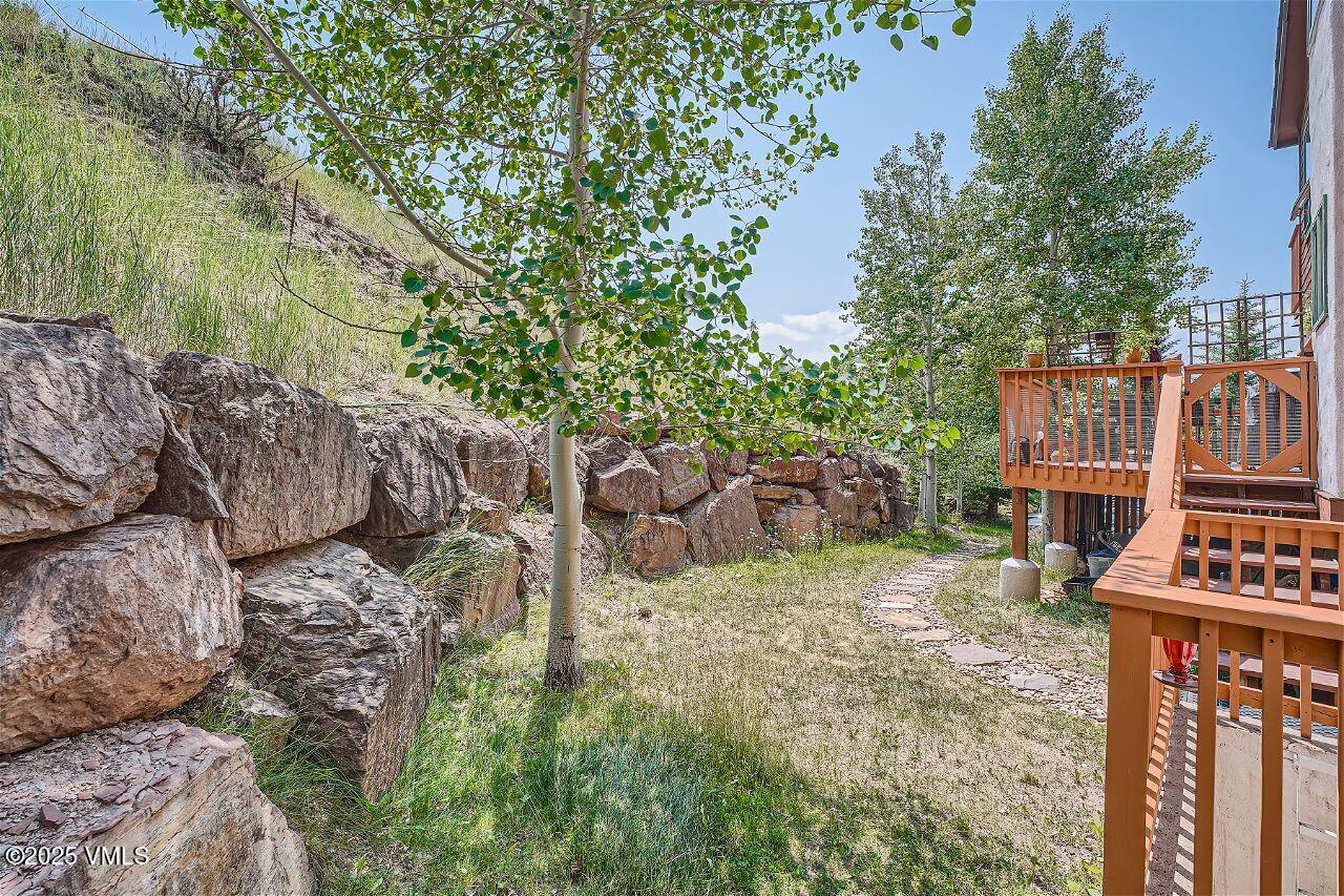 3078 Wildridge Road, Unit D Avon, CO 81620 - Photo 32 of 42 Rear yard