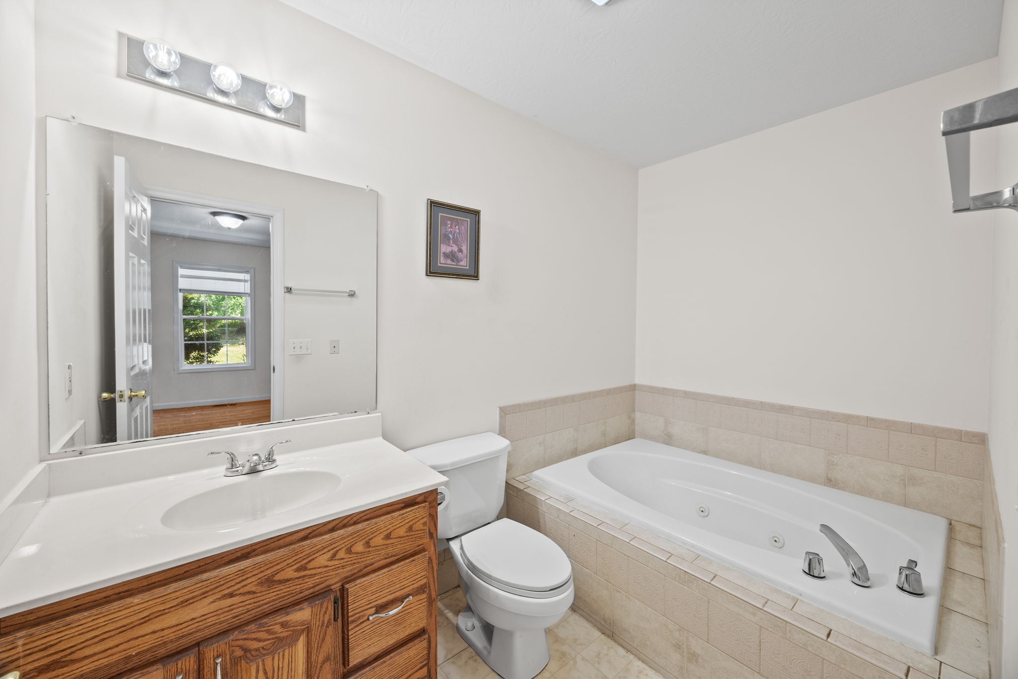 1357 Franklin Loop Clarkrange, TN 38553 - Photo 11 of 37 a bathroom with a sink a toilet and a bathtub