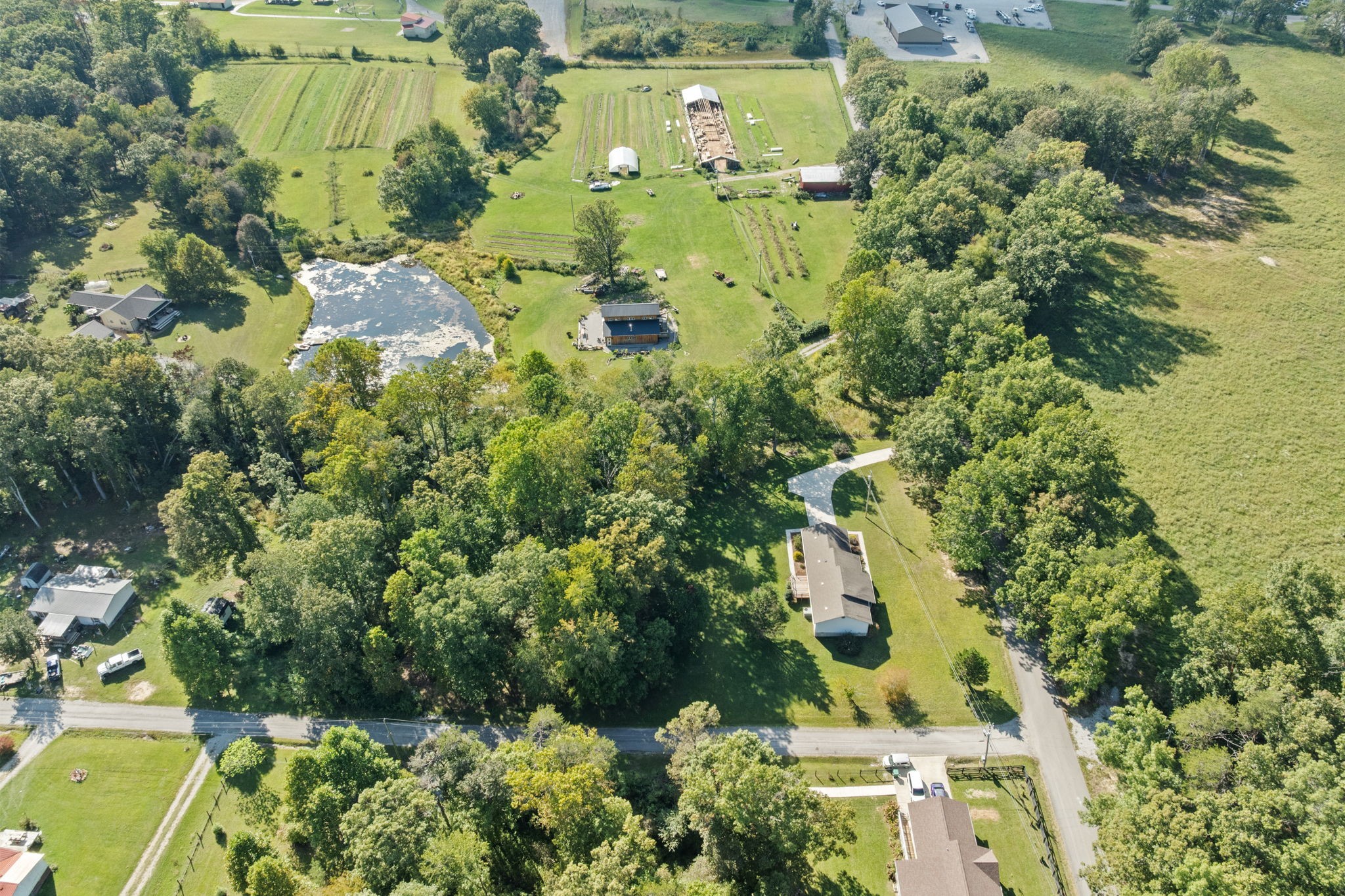 1357 Franklin Loop Clarkrange, TN 38553 - Photo 35 of 37 a view of a garden with a building
