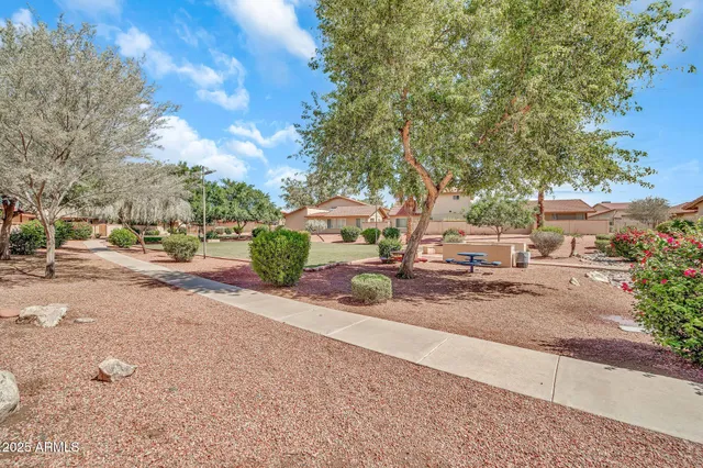 a view of a street with houses