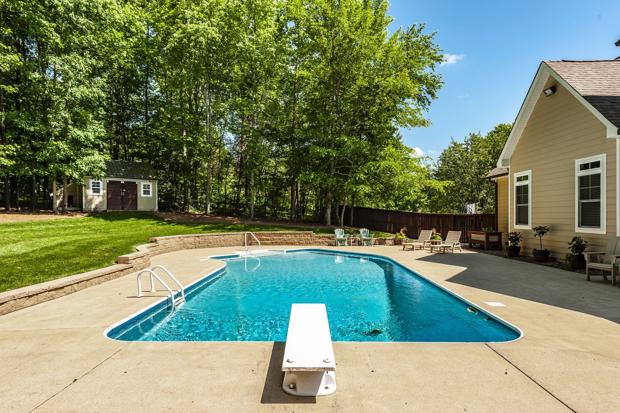 1956 Lake Road Greenbrier, TN 37073 - Photo 53 of 70 a view of outdoor space yard swimming pool and patio