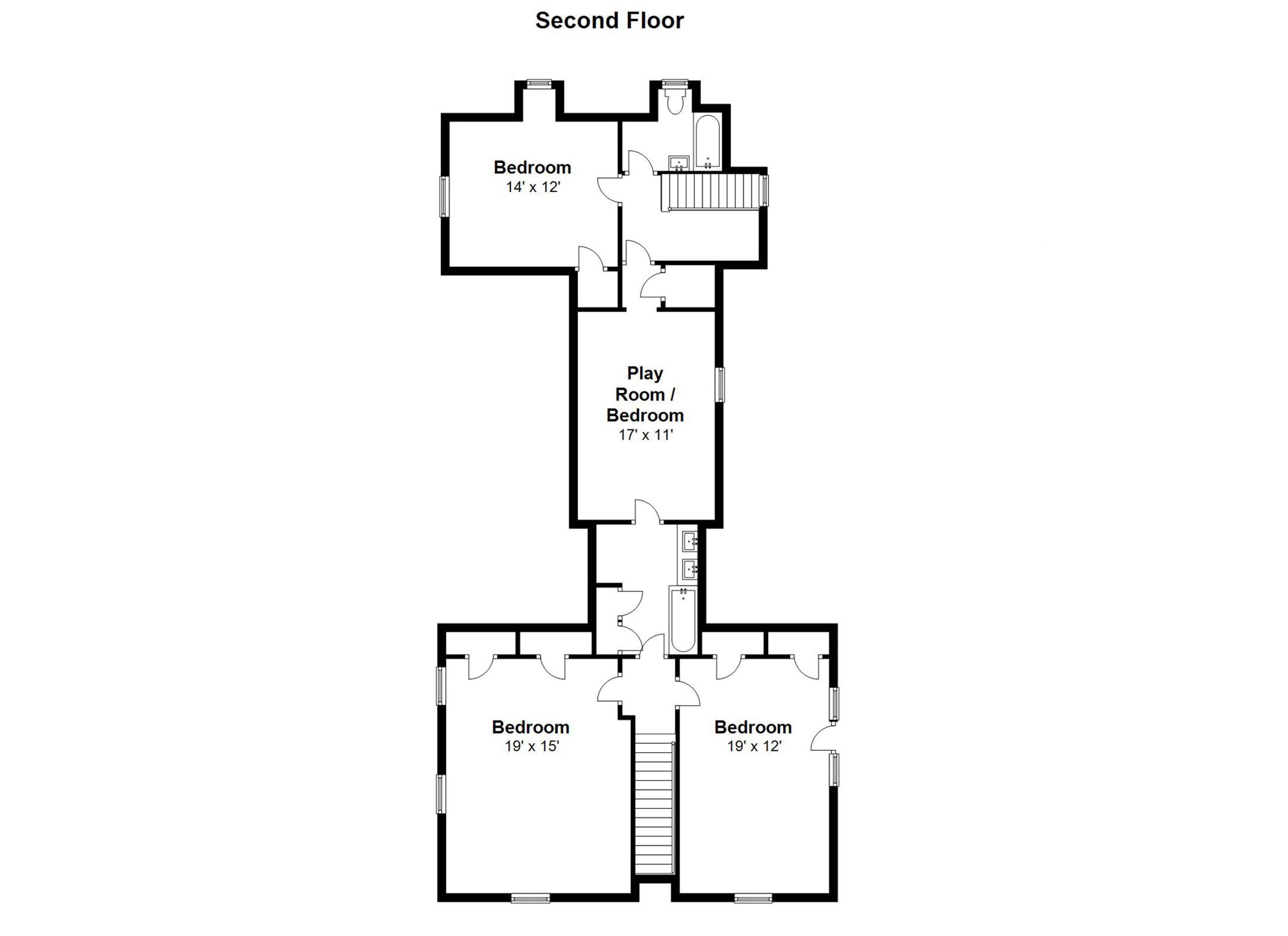 17 Point O Woods Road Darien, CT 06820 - Photo 43 of 44 a picture of a bench in a white building