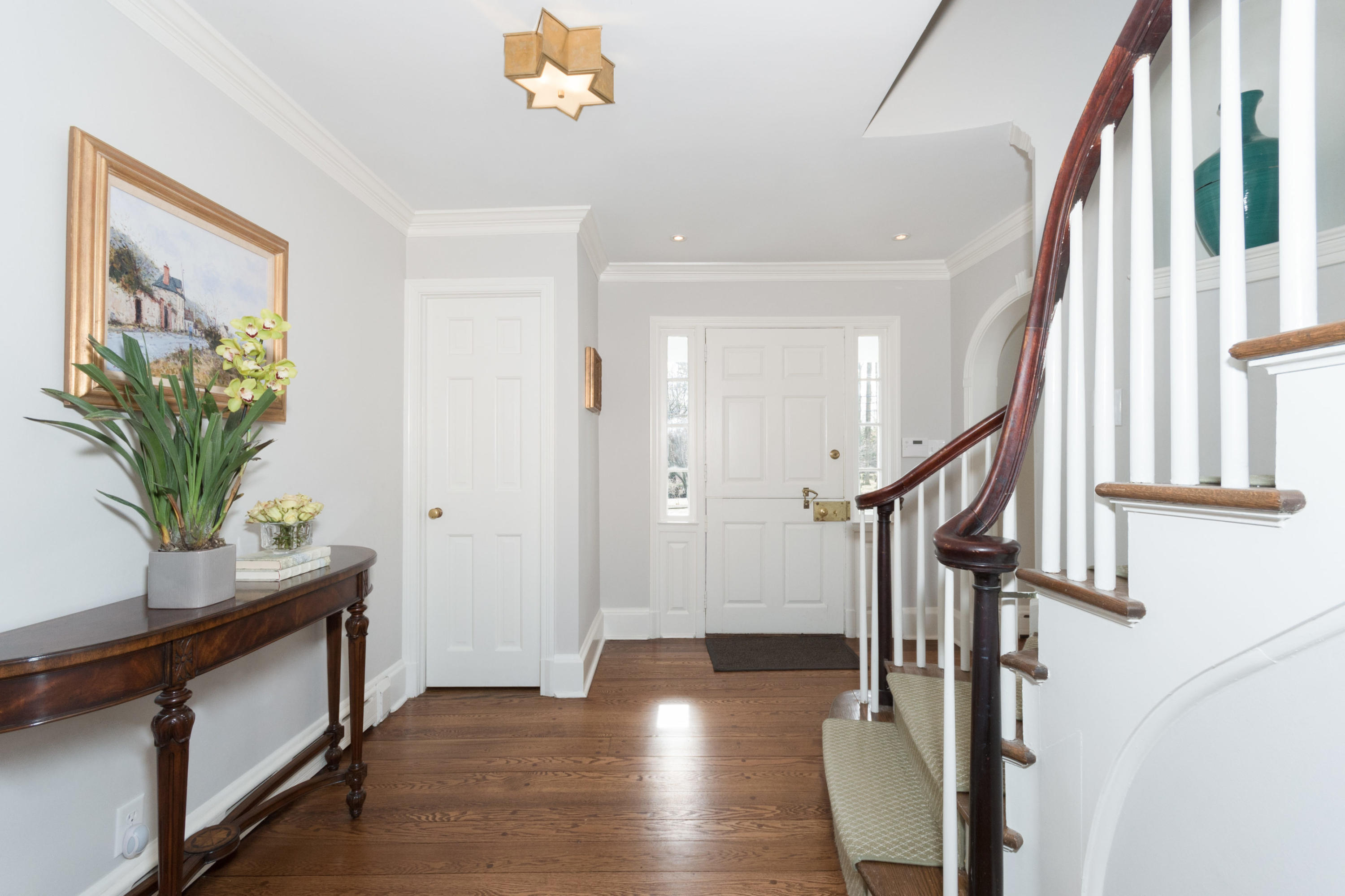17 Point O Woods Road Darien, CT 06820 - Photo 6 of 44 a view of entryway with wooden floor