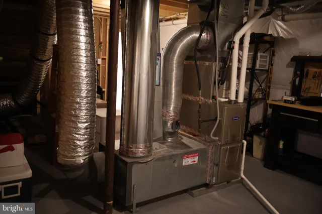 a view of water heater room