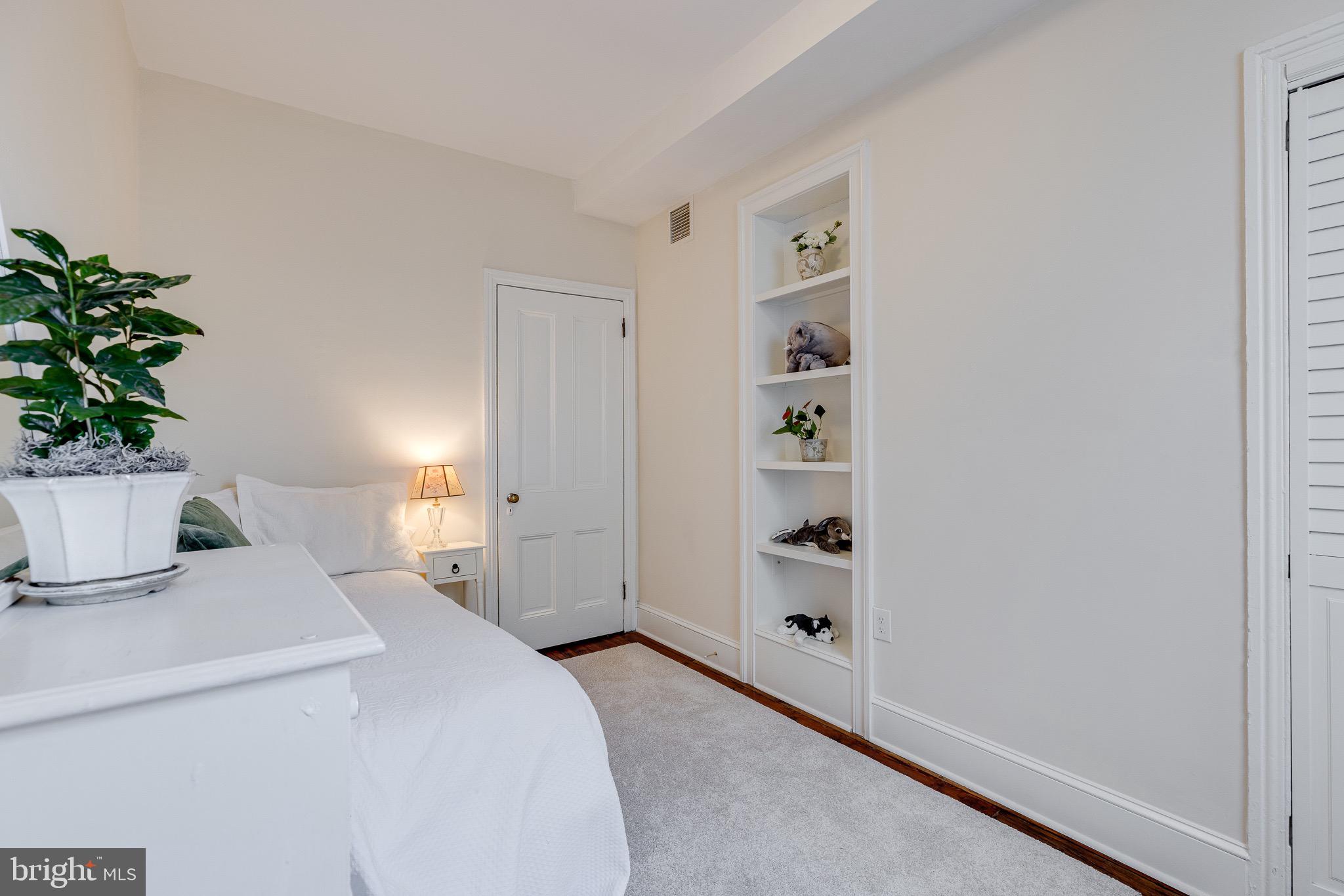 2051 Appletree Street Philadelphia, PA 19103 - Photo 20 of 36 Guest bedroom with charming built-ins