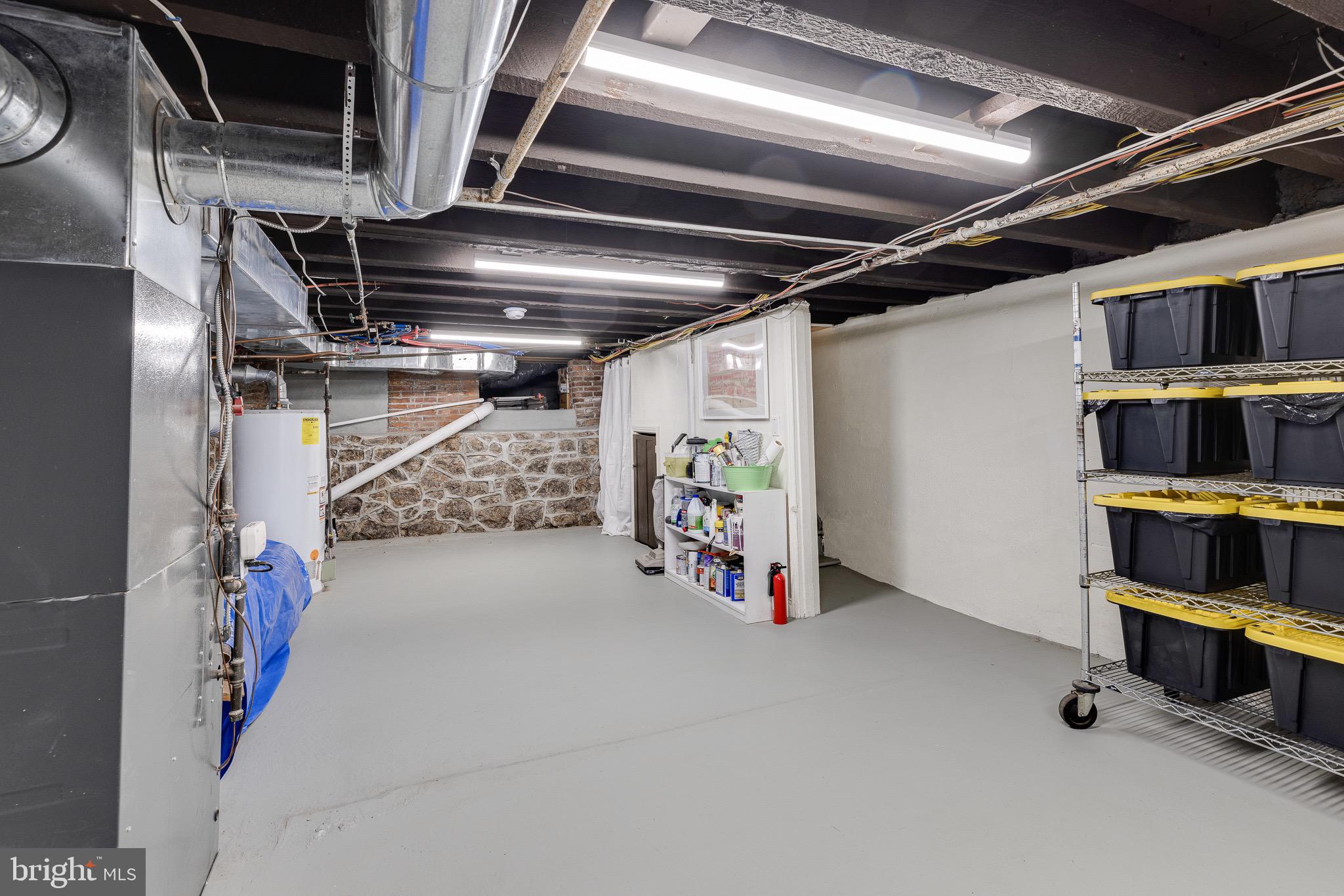 2051 Appletree Street Philadelphia, PA 19103 - Photo 31 of 36 Wide-open, full basement for outstanding storage