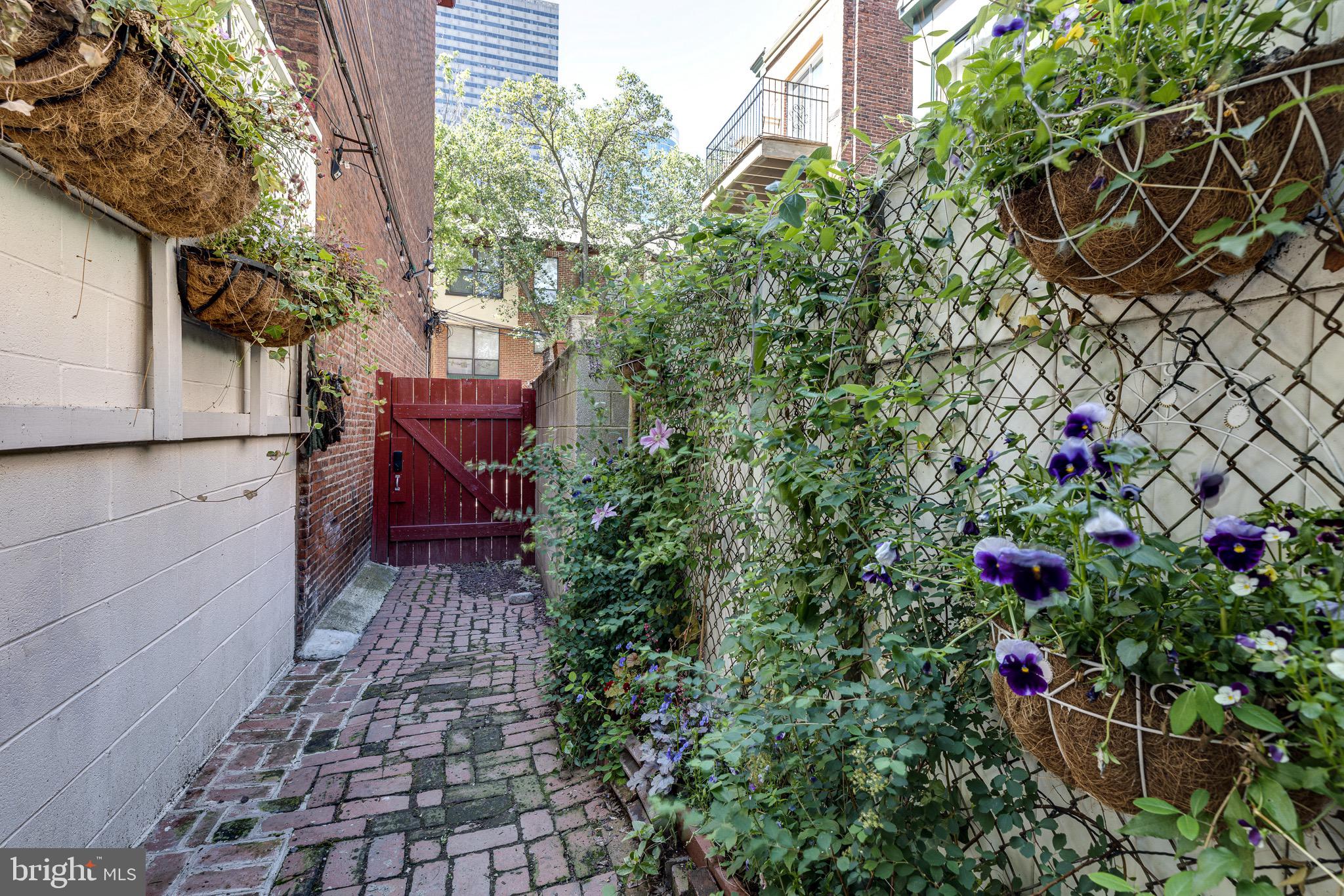 2051 Appletree Street Philadelphia, PA 19103 - Photo 35 of 36 Planters, window boxes, and flowers throughout