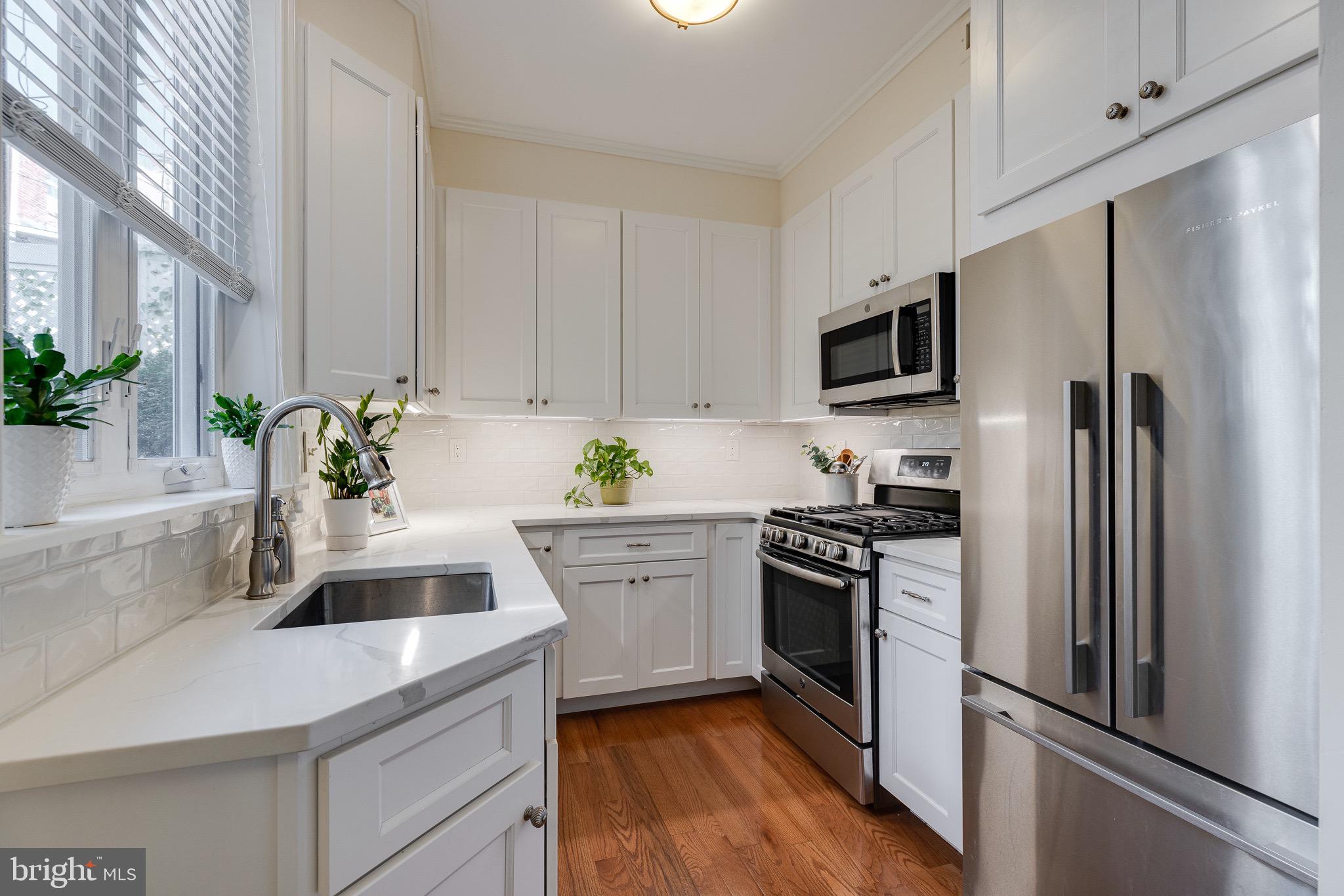2051 Appletree Street Philadelphia, PA 19103 - Photo 10 of 36 Timeless renovated kitchen