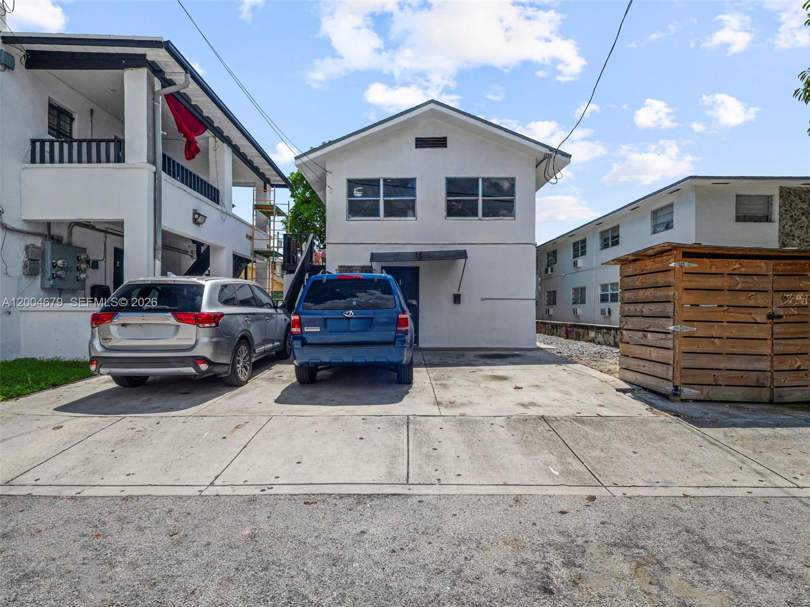 500 Southwest 8th Street Miami, FL 33130 - Photo 5 of 33 a view of a car park in front of house