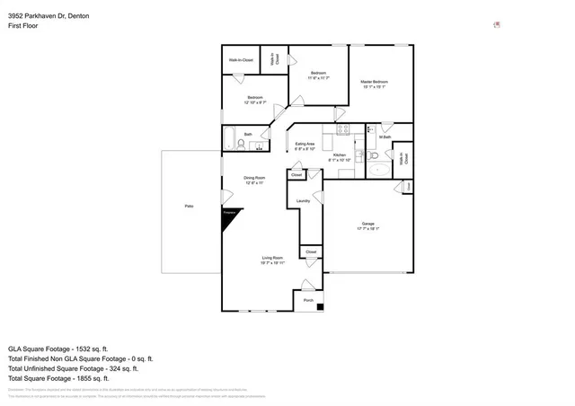 $2,150 | 3952 Parkhaven Drive, Denton, TX 76210