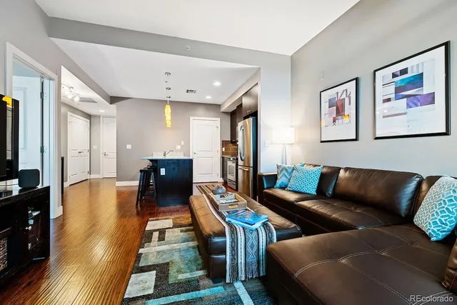 a living room with a couch