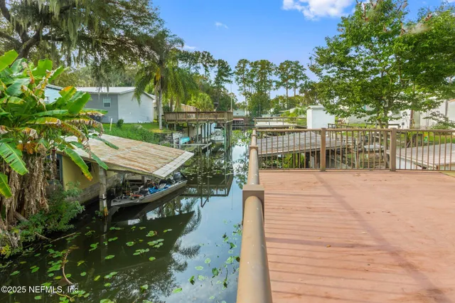 an aerial view of a and trees