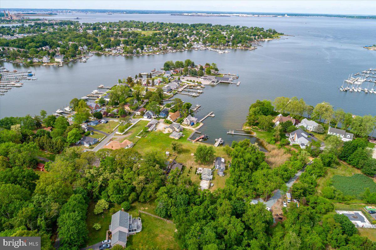 1312 Tuggies Road Pasadena, MD 21122 - Photo 67 of 75 an aerial view of a houses with ocean view