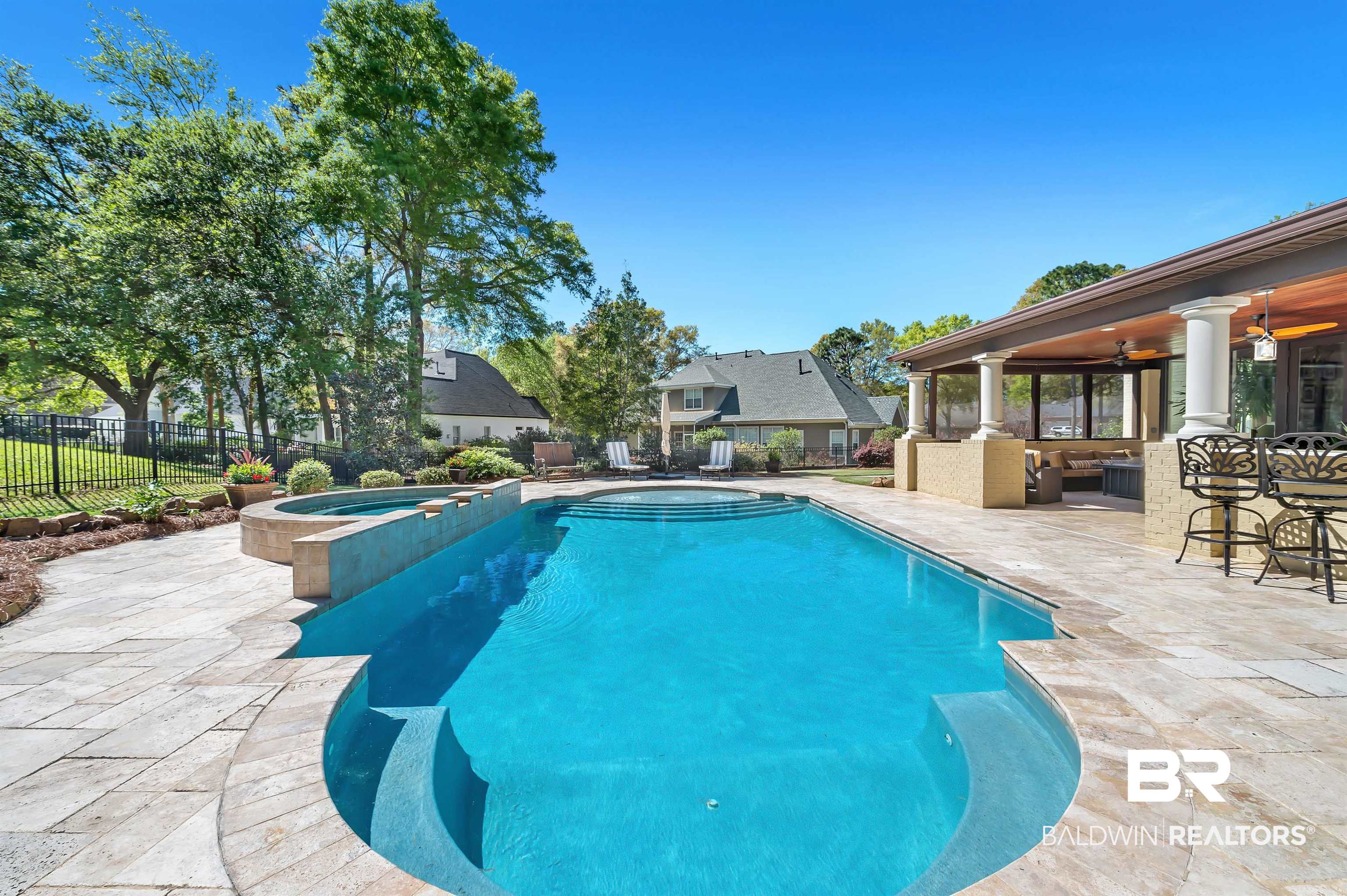101 High Pines Ridge Fairhope, AL 36532 - Photo 39 of 48 Salt Water Pool & Hot Tub