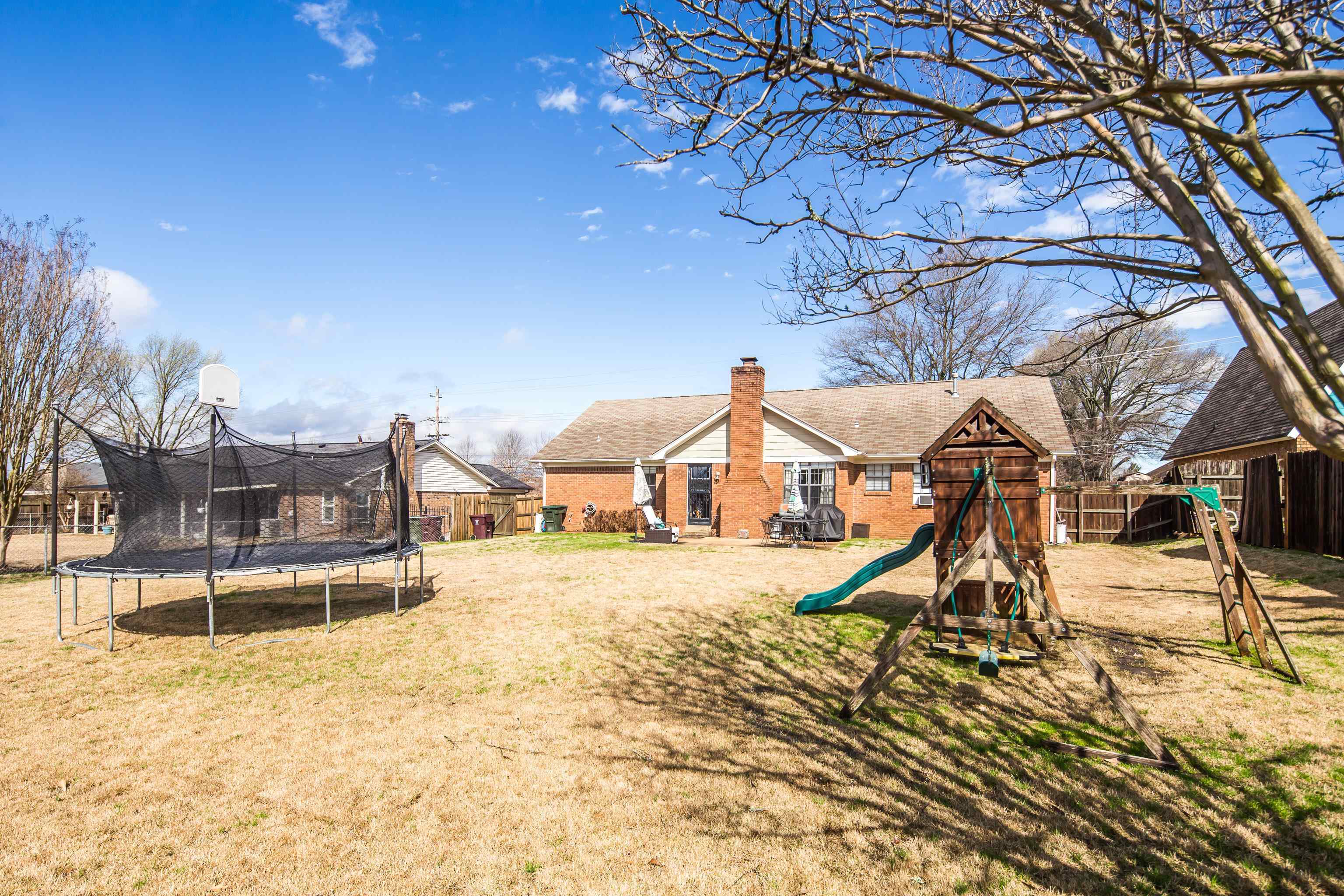 411 Shelton Road Collierville, TN 38017 - Photo 19 of 19 a view of a house with a snow