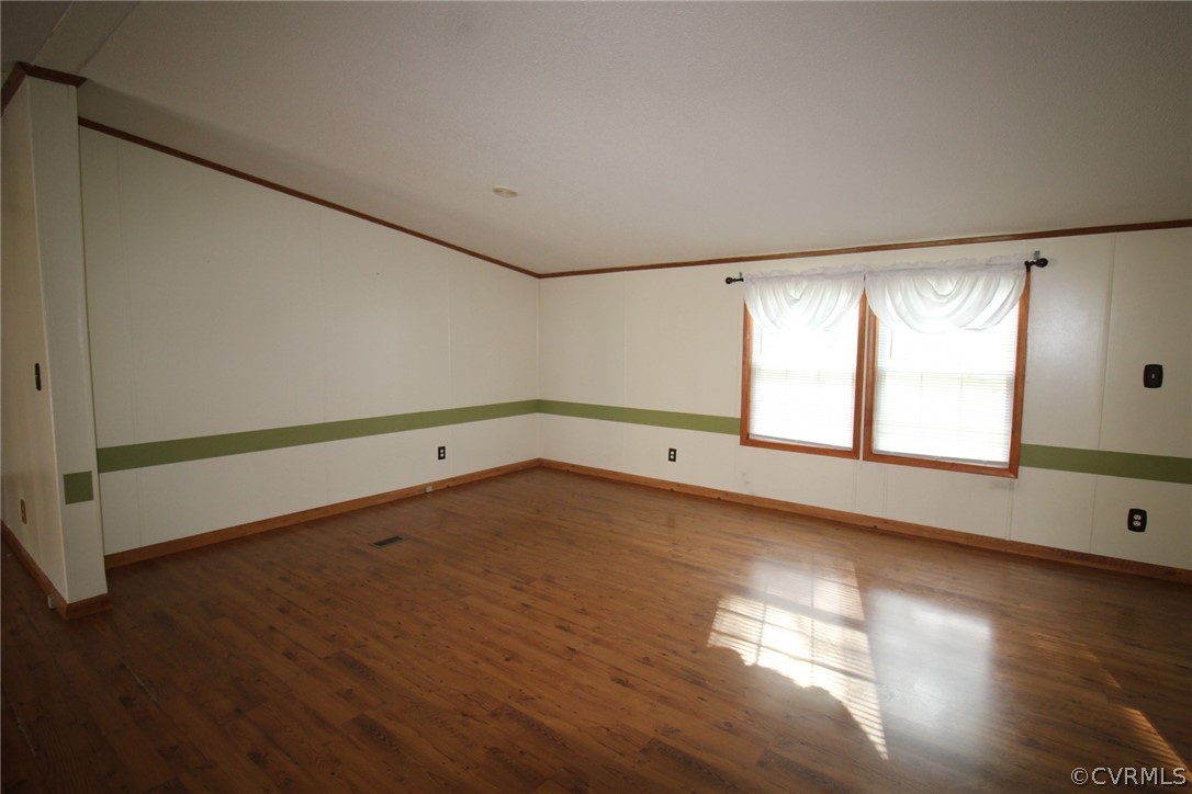 802 Scotts Bottom Road Dillwyn, VA 23936 - Photo 11 of 28 a view of a room with wooden floor and window