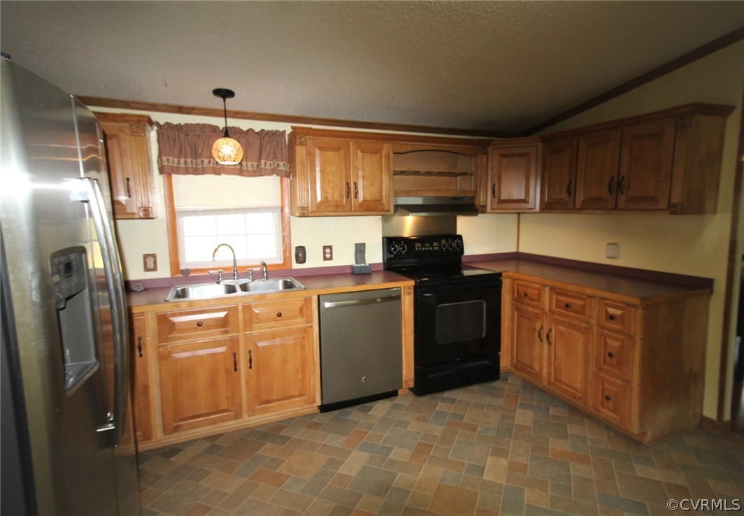 802 Scotts Bottom Road Dillwyn, VA 23936 - Photo 17 of 28 a kitchen with white cabinets and white appliances
