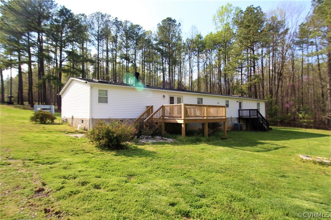 802 Scotts Bottom Road Dillwyn, VA 23936 - Photo 2 of 28 a view of a house with a yard and sitting area
